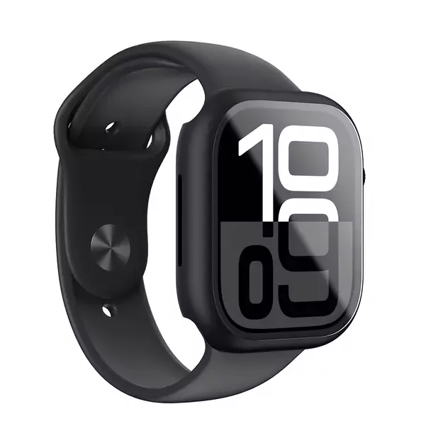 AmazingThing Radix Glass Case for Apple Watch 46mm – Black 12