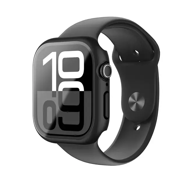 AmazingThing Radix Glass Case for Apple Watch 46mm – Black 14