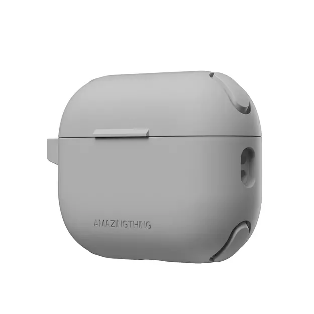 AmazingThing Omni Case for AirPods Pro 2 Silicone Case - Gray 2