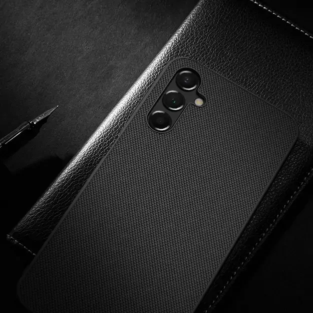 Nillkin Textured Case Case for Samsung Galaxy A14 5G / Galaxy A14 Reinforced Nylon Cover Black 17