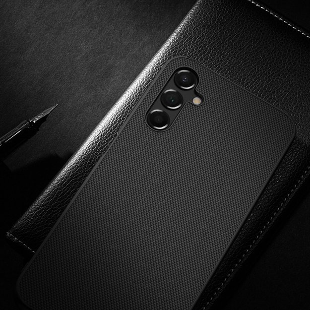 Nillkin Textured Case Case for Samsung Galaxy A14 5G / Galaxy A14 Reinforced Nylon Cover Black 2