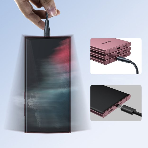 Kabel Joyroom S-A11 Surpass 60W USB-C - USB-C 0,25m - czarny 4