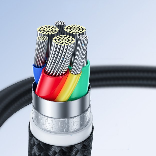 Kabel Joyroom S-A11 Surpass 60W USB-C - USB-C 0,25m - czarny 6