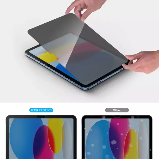 Tech-Protect Glass Spy+ Privacy Glass for iPad 10.9” 2022 / iPad 11” 2025 2
