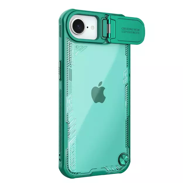 Nillkin Iceblade Prop Case with Lens Cover and Stand for iPhone 16e - Green