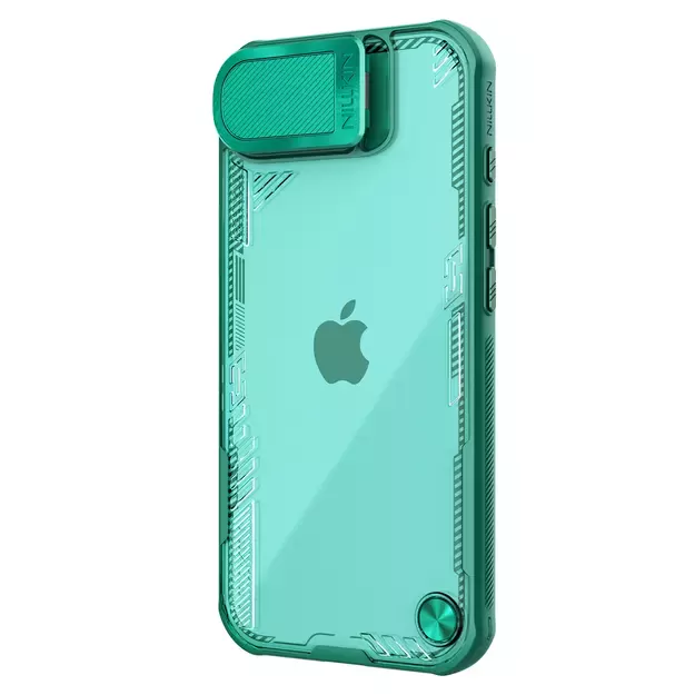 Nillkin Iceblade Prop Case with Lens Cover and Stand for iPhone 16e - Green 2