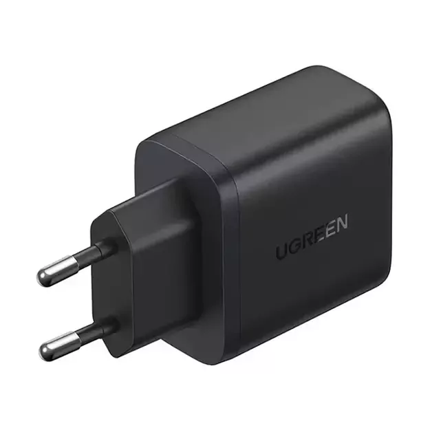 Ugreen X227 20W GaN Wall Charger 1x USB-A 1x USB-C - Black 2