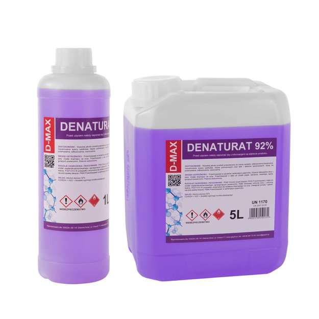 Denatured alcohol denatured alcohol D-MAX 1L 2