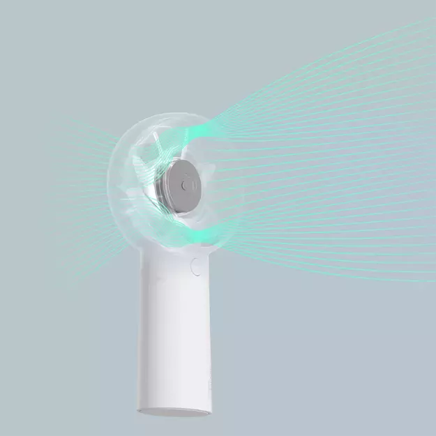 Jisulife Handheld Fan Life5 Plus 4000mAh Portable Mini Blower USB Fan - White 9