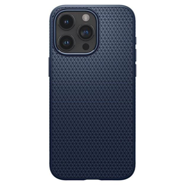 Spigen Liquid Air Case for iPhone 15 Pro Max - Blue 10
