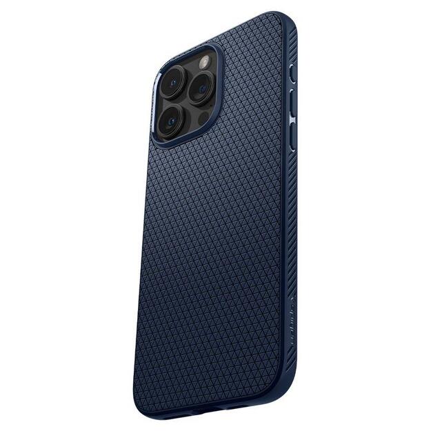 Spigen Liquid Air Case for iPhone 15 Pro Max - Blue 16