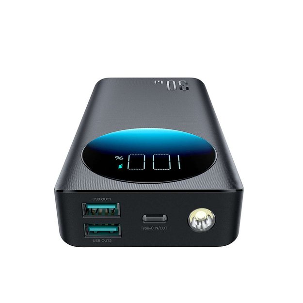 Powerbank Joyroom JR-PBF02 30W 20000mAh + USB-A - USB-C cable 0.25m - black 9