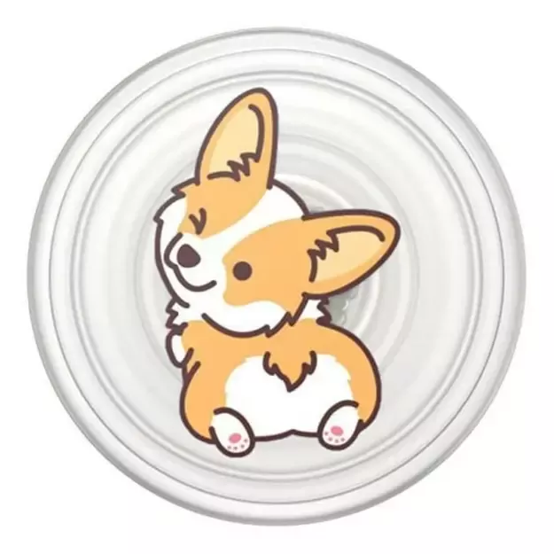 Popsockets PlantCore Grip Cheeky Corgi Phone Holder and Stand 4