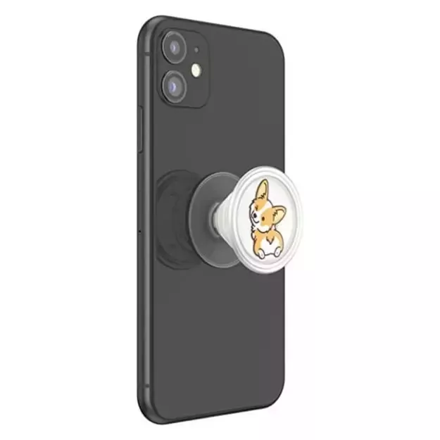 Popsockets PlantCore Grip Cheeky Corgi Phone Holder and Stand 3