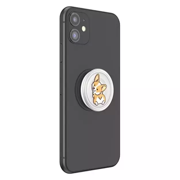 Popsockets PlantCore Grip Cheeky Corgi Phone Holder and Stand 2