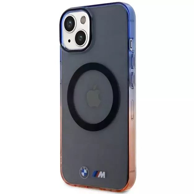 Case BMW BMHMP14SHTGE iPhone 14 6.1&quot  grey/grey hardcase Gradient Bumper MagSafe 1