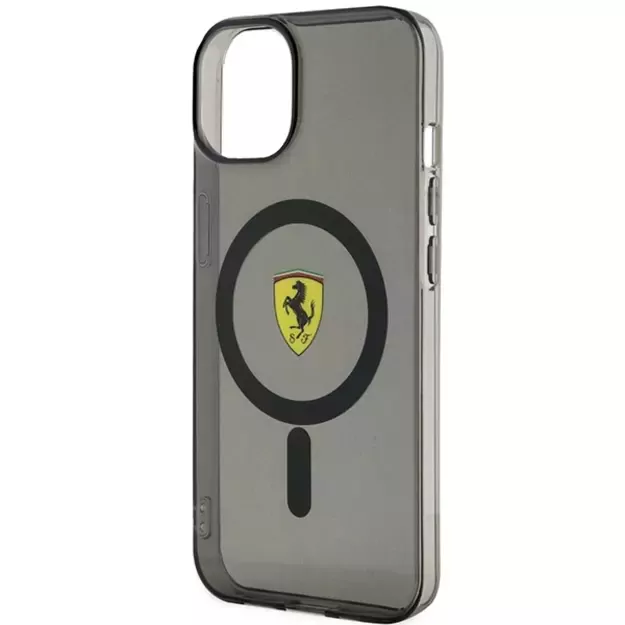 Ferrari FEHMP14SURKK iPhone 14 6.1  black/black hardcase Translucent Magsafe 5