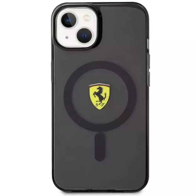 Ferrari FEHMP14SURKK iPhone 14 6.1  black/black hardcase Translucent Magsafe 2