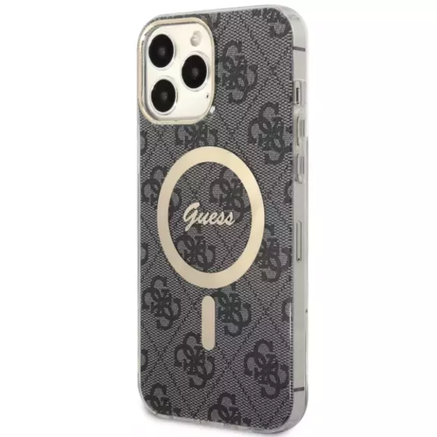 Guess GUHMP13XH4STK iPhone 13 Pro Max 6.7  black/black hardcase 4G MagSafe 1