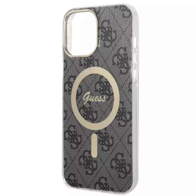 Guess GUHMP13XH4STK iPhone 13 Pro Max 6.7  black/black hardcase 4G MagSafe 5