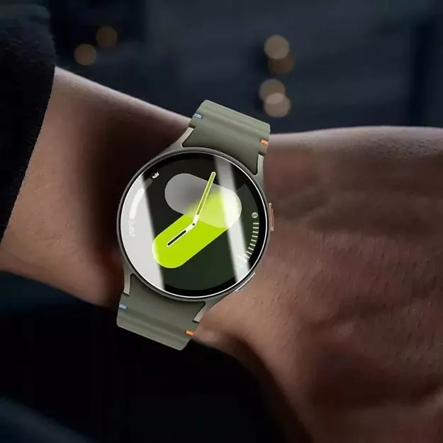 Tech-Protect Glass Fit+ 2-pack tempered glass for Samsung Galaxy Watch 8 44 mm - transparent 2