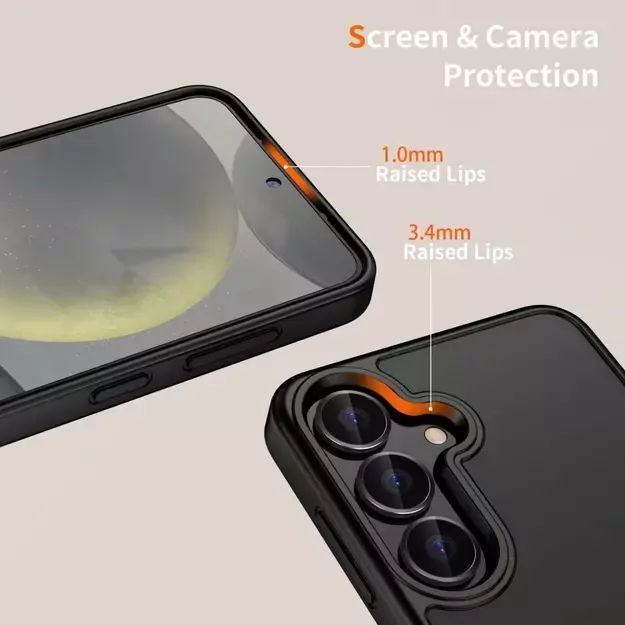Tech-Protect MagMat Case for Motorola Moto G86 5G - Matte Black 1