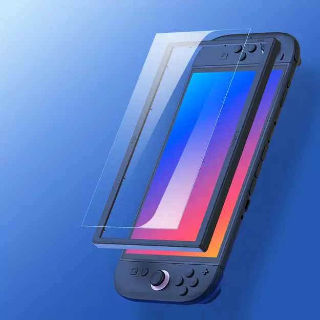 Szkło hartowane Dux Ducis HD na Nintendo Switch 2 z ramką instalacyjną 8