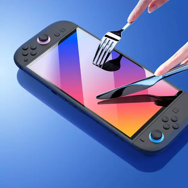 Szkło hartowane Dux Ducis HD na Nintendo Switch 2 z ramką instalacyjną 12