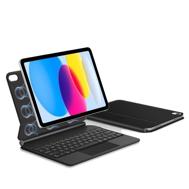 Tech-Protect Smartcase Magnetic with Keyboard for iPad 10.9&rdquo; 2022 / iPad 11&rdquo; 2025 - Black 9