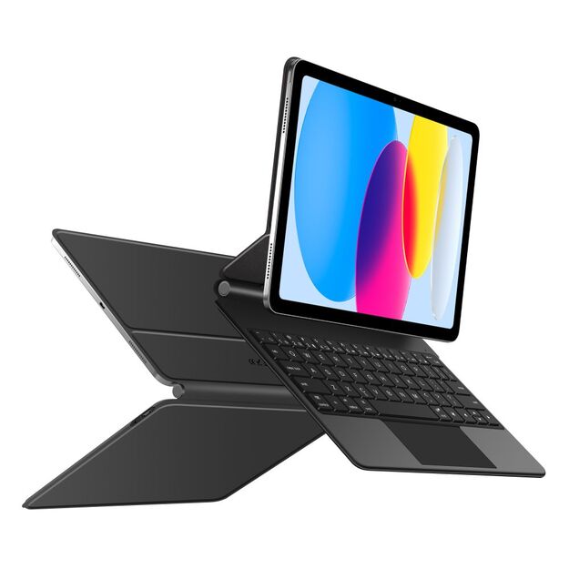 Tech-Protect Smartcase Magnetic with Keyboard for iPad 10.9&rdquo; 2022 / iPad 11&rdquo; 2025 - Black 8