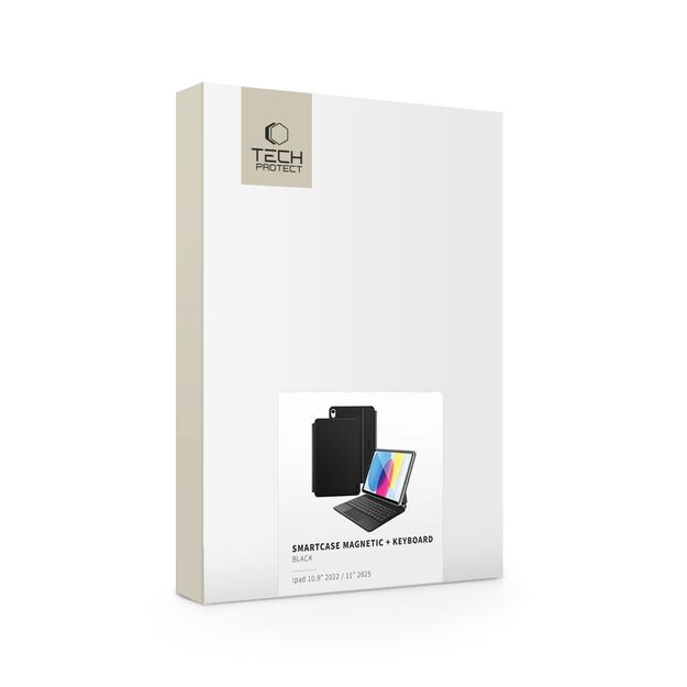 Tech-Protect Smartcase Magnetic with Keyboard for iPad 10.9&rdquo; 2022 / iPad 11&rdquo; 2025 - Black 6