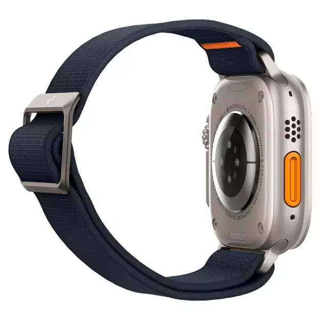 Spigen Fit Lite Ultra Strap for Apple Watch 4/5/6/7/8/9/SE/Ultra (42/44/45/49 mm) - Navy Blue 22