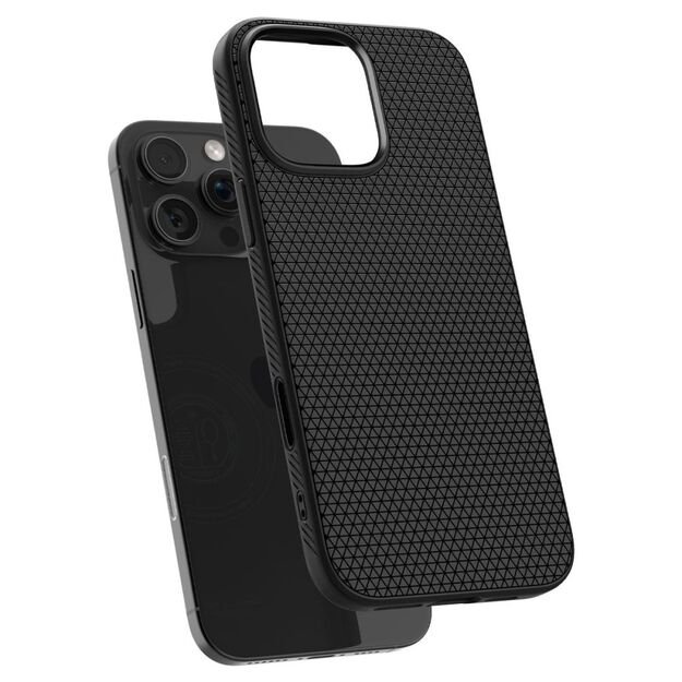 Spigen Liquid Air &rdquo;T&rdquo; MagSafe Case for iPhone 16 Pro Max - Matte Black 8