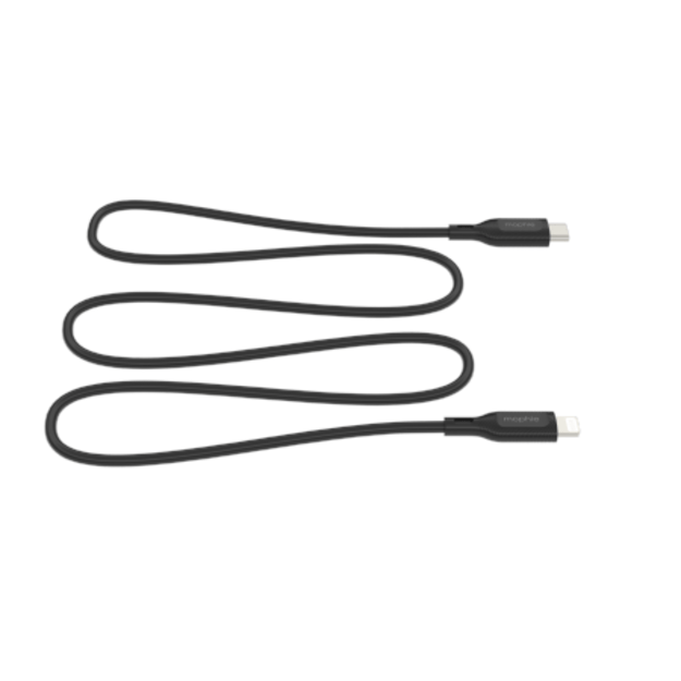 Mophie Essentials Lightning to USB-C Cable 1m - Black 1