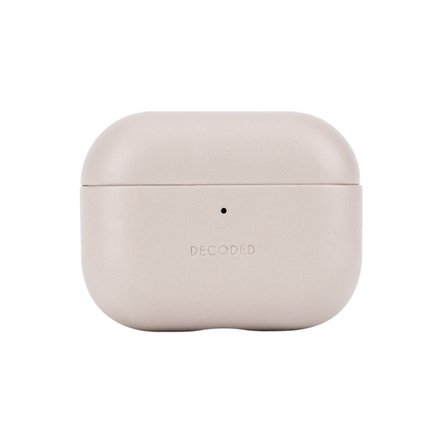Decoded Leather Case for AirPods Pro 3 - Beige