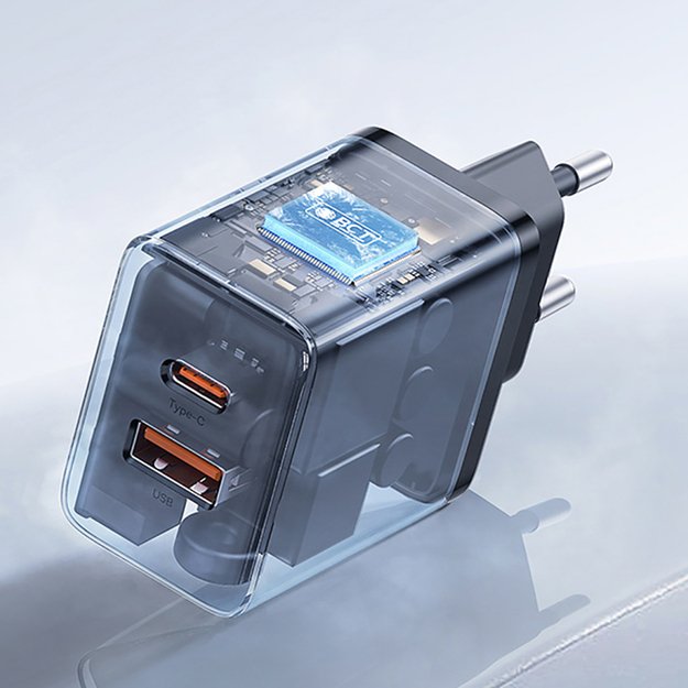 Baseus Cube Pro 30W USB-C USB-A Wall Charger - Black 12