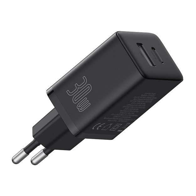 Baseus Cube Pro 30W USB-C USB-A Wall Charger - Black 5