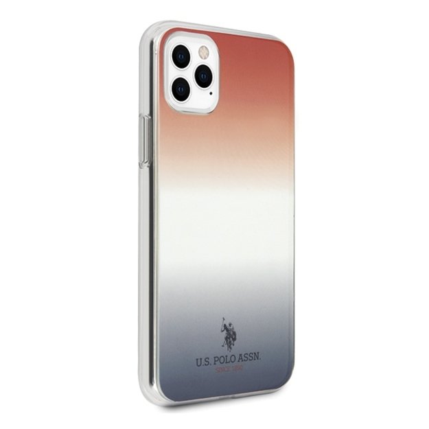 US Polo USHCN58TRDGRB iPhone 11 Pro czerwono-niebieski/blue&red Gradient Pattern Collection 4