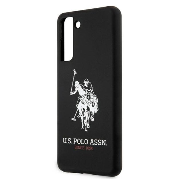 US Polo USHCS21MSLHRBK S21+ G996 czarny/black Silicone Logo 5