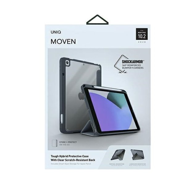 Uniq Moven case for iPad 10.2&quot  (2021/2020/2019) - gray 10