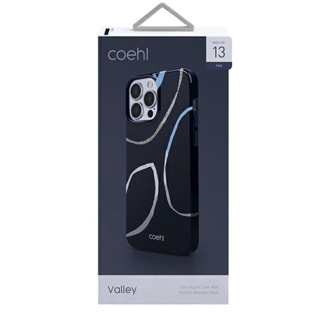 Uniq Coehl Valley case for iPhone 13 Pro / iPhone 13 - navy blue 1