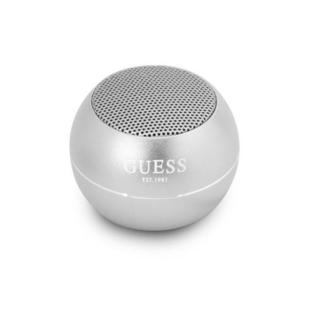 Guess Bluetooth speaker GUWSALGEG Speaker mini gray / gray 1