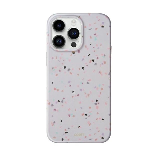 Uniq Coehl Terrazzo case for iPhone 14 Pro Max - sand