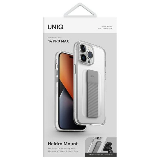 Uniq Heldro Mount case for iPhone 14 Pro Max - transparent 8