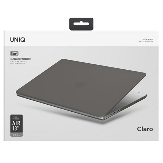 Uniq Claro case for MacBook Air 13 (2022) - gray 2