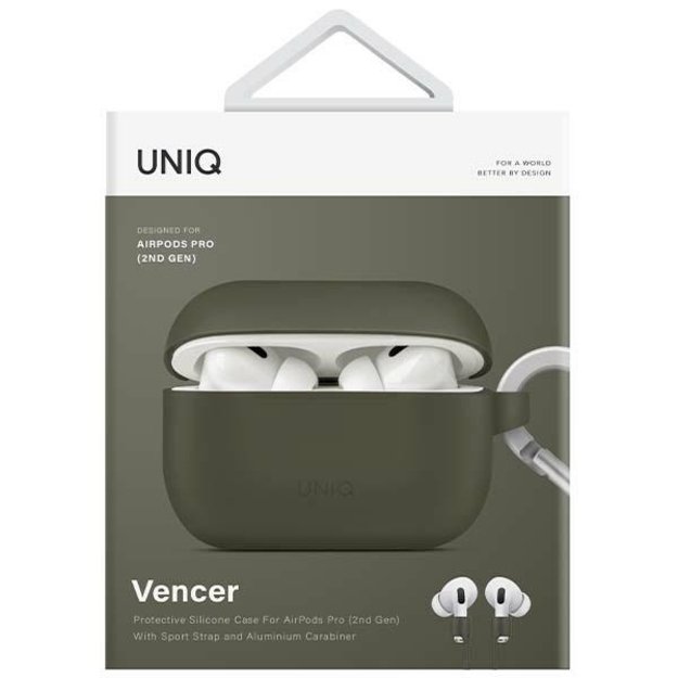 Uniq Vencer case for AirPods Pro 2nd gen - green 7