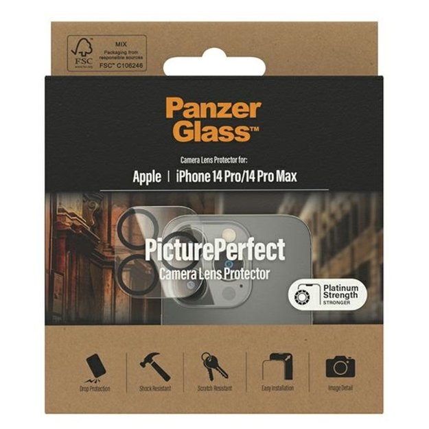 PanzerGlass Camera Protector for iPhone 14 Pro / 14 Pro Max 3