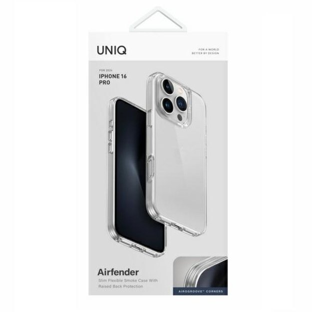 Uniq Air Fender Case for iPhone 16 Pro - Clear 3