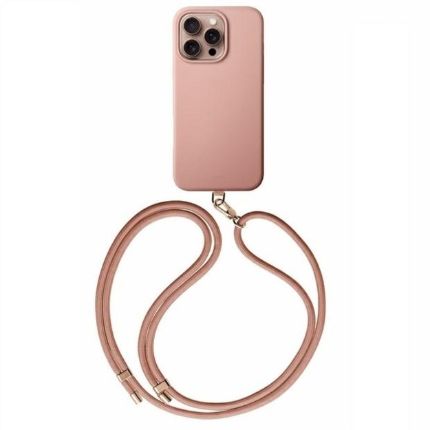 Uniq Coehl Creme iPhone 16 Pro 6.3&quot  Magnetic Charging case pink/ballet pink