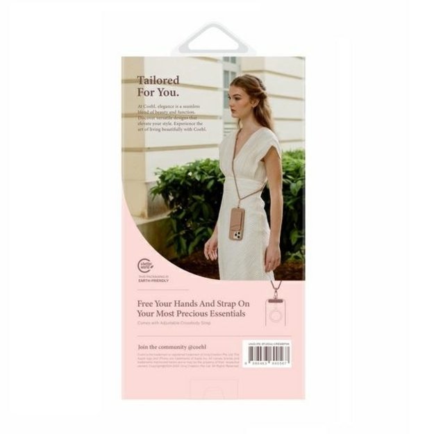 Uniq Coehl Creme iPhone 16 Pro 6.3&quot  Magnetic Charging case pink/ballet pink 5